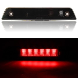LED 3rd Third Brake Light for Grand Cherokee 05-10, KEWISAUTO Smoked Black Center High Mount Stop Light for 2005-2010 Jeep Grand Cherokee Accessories(1PCS)