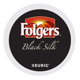 Folgers® Single-Serve Coffee K-Cup® Pods, Black Silk, Carton Of 24