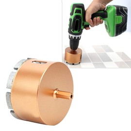 Drill Bits, Hollow Core Drill Bits Extractor Remover Tools Hole Saws for Drilling on Tile,Concrete, Brick, Glass, Marble and Ceramic(90mm)