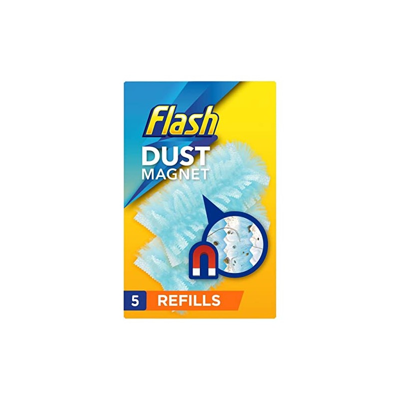 Flash Duster Dust Magnet Trap & Lock Refills 5, Trap