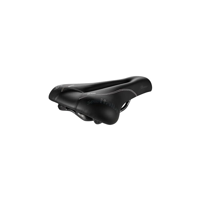 DONNA Saddle 168x270mm (S2) Gel Flow Black - Weight: