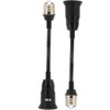 E26/E27 Light Socket Extender Adapter, 58CM/22.5 Inch Extension165℃ Heat-Resistant No
