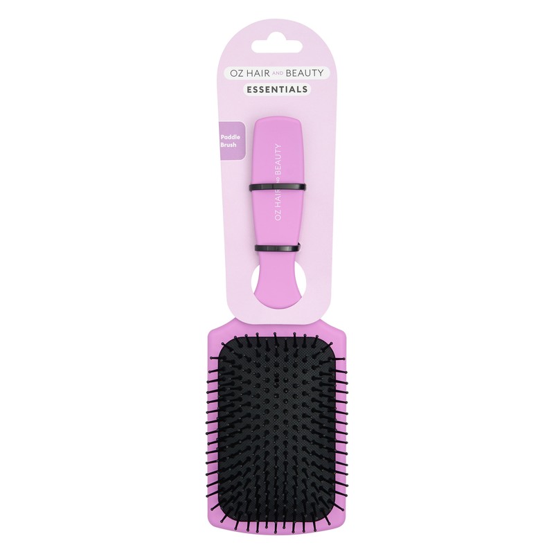 Oz Essentials Paddle Brush - Purple