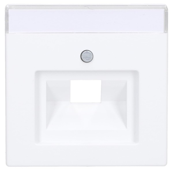 Busch-Jaeger 1803-884 Cover, Universal Socket, 1gang, studio white matt, future