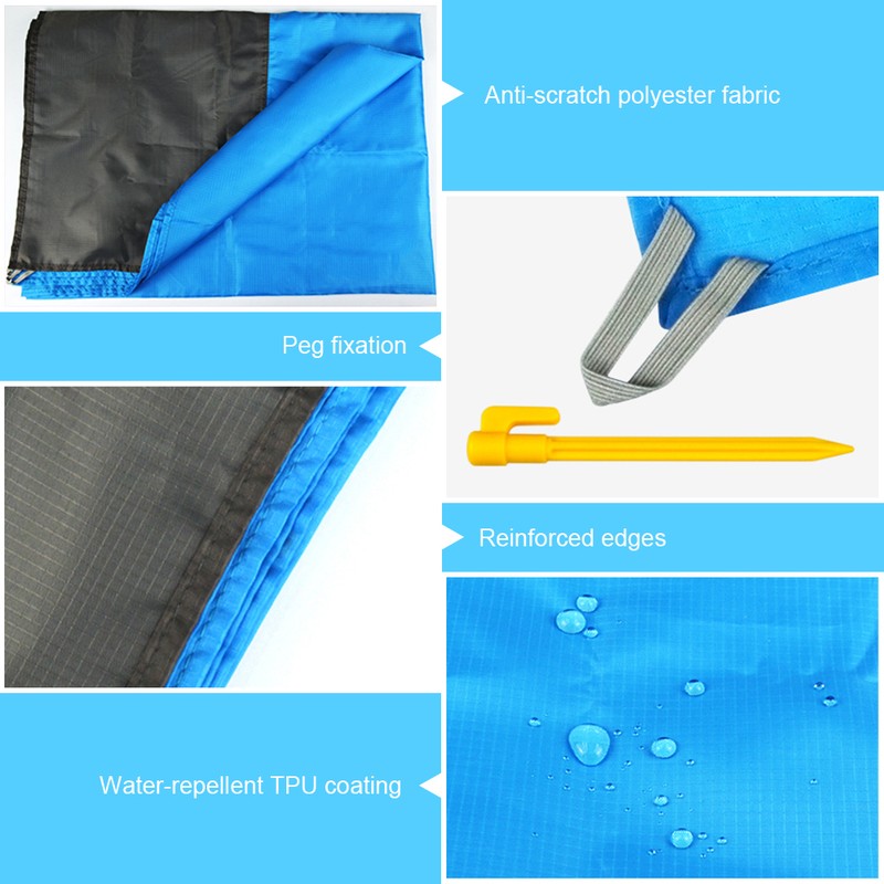 Waterproof Beach Blanket Outdoor Portable Picnic Mat Camping Ground Mat