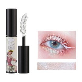 Máscara de pestañas de color blanco Maquillaje Voluminizador Volumen Constructor Resistente al agua Sensacional Lavable Alargador                     