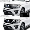 BOGAR TECH DESIGNS Grille Front Bumper Chrome Delete Sticker Decal