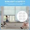 6 Pack Cordless Honeycomb Shade Lift Handles for Graber and