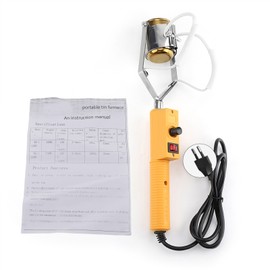 280W  Electric Portable Solder Pot Melting Tin Furnace with Temperature Control