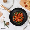 MICHELANGELO Nonstick Frying Pan with Lid, 8 Inch Frying Pans