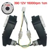 2-Pack 12V RS390 16000RPM Ride-On Car Motor Gearboxes with 12mm