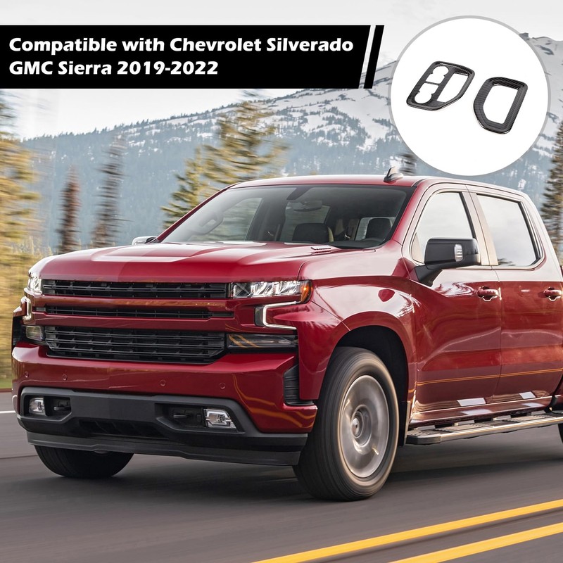RT-TCZ for Silverado Dash Side Air Vents Panel Trim Cover