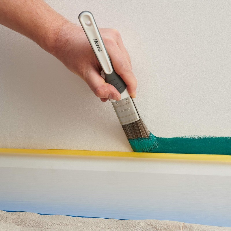Harris 102011002 Seriously Good Walls and Ceilings Angled No-Loss Paint