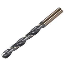 sourcing map Straight Shank Twist Drill Bits 12.5mm High Speed Steel 4341 with 12.5mm Shank for Stainless Steel Alloy Metal Plastic Wood