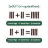 Wooden Hedgehog Game Math Learning Toy for Kids Educational Wooden