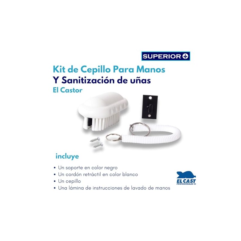 Kit De Cepillo para Manos Y Uñas con Accesorios