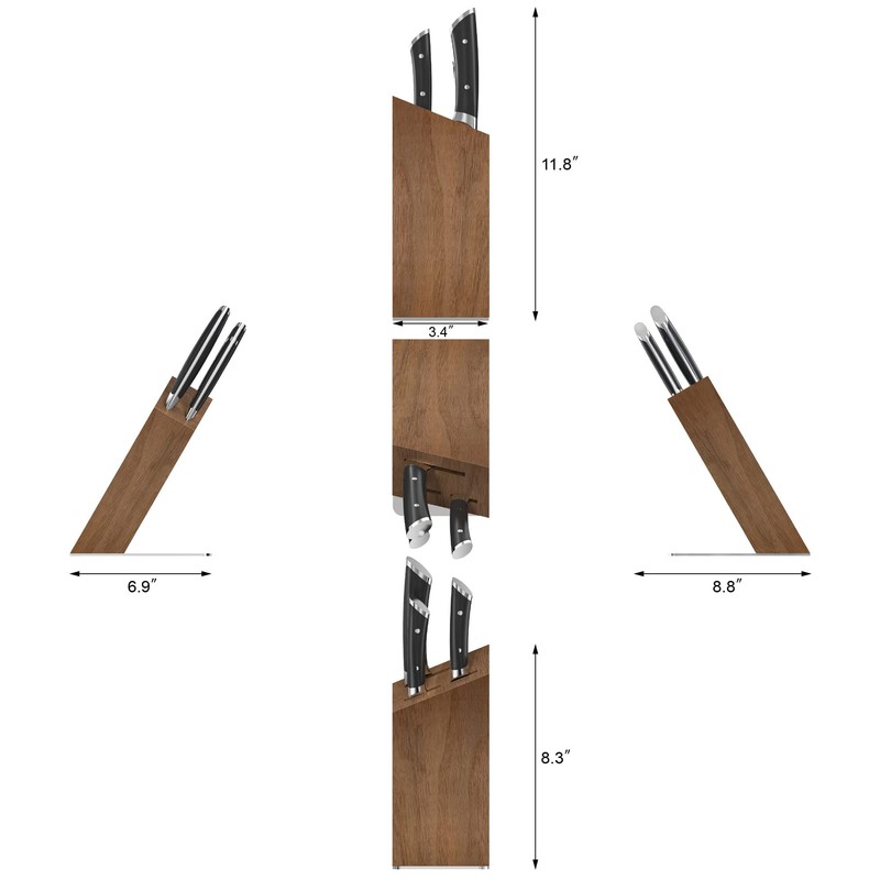Cangshan HELENA Series German Steel Forged, HUA Knife Block Set