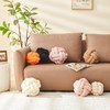 Lokaluo Knot Pillows Ball Throw Pillows 2 Cord Aesthetic Round