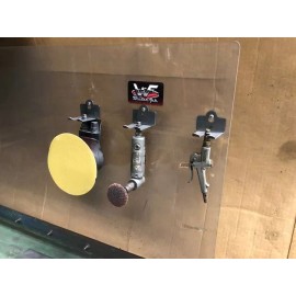 WinterFab Single Air Tool Racks - PACK OF 3 - Custom Hook WinterFab SnapOn Matco Craftsman