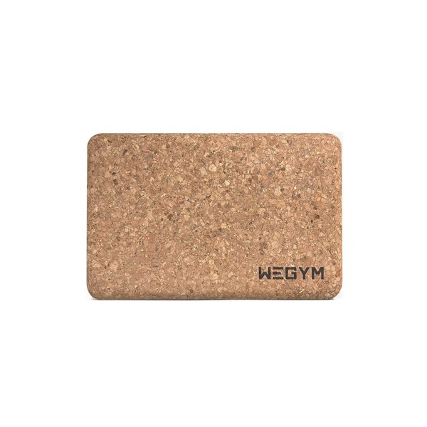 WeGym Yoga blocks with natural grip, Stability and Support, Aesthetics,