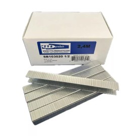 Industrial Staples TTS Products 1/2-inch Crown Staples with 1/2-inch Leg Similar to SB103020 2,400