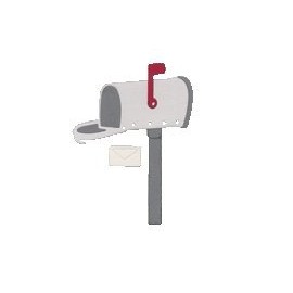 QuicKutz We R Memory Keepers 4-Inch by 4-Inch Die, Mailbox