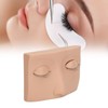Eyelash Mannequin Head Practice Realistic Half Face Makeup Head Training