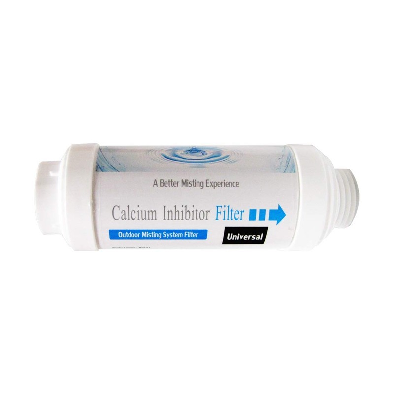 Misting System Calcium Inhibitor Filter for Patio Misters NSF certification