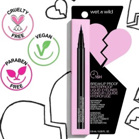 Break Up Proof Delineador A Prueba De Agua Wet N Wild