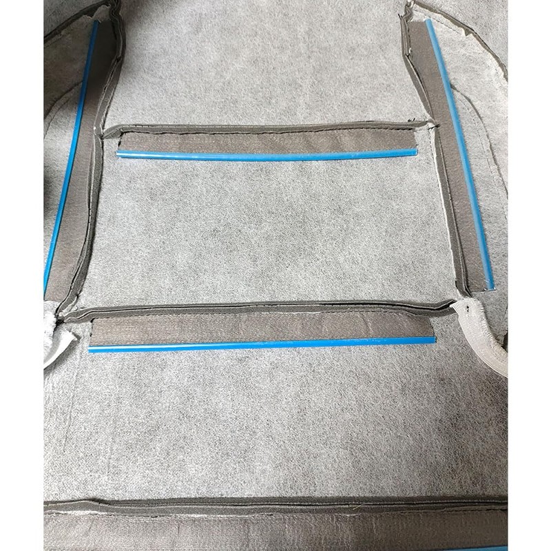 Tokinng Driver Side Bottom Leather Seat Cover Replacement for 2015-2019