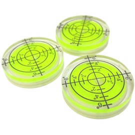 Taskar 3 x 32mm Precision Bullseye Bubble Spirit Level
