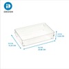 iDesign Recycled Plastic Drawer Organizer Solution – 6” x 9”