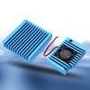 Aluminum Alloy Heat Sink Radiator with Mini Cooling Fan Heat