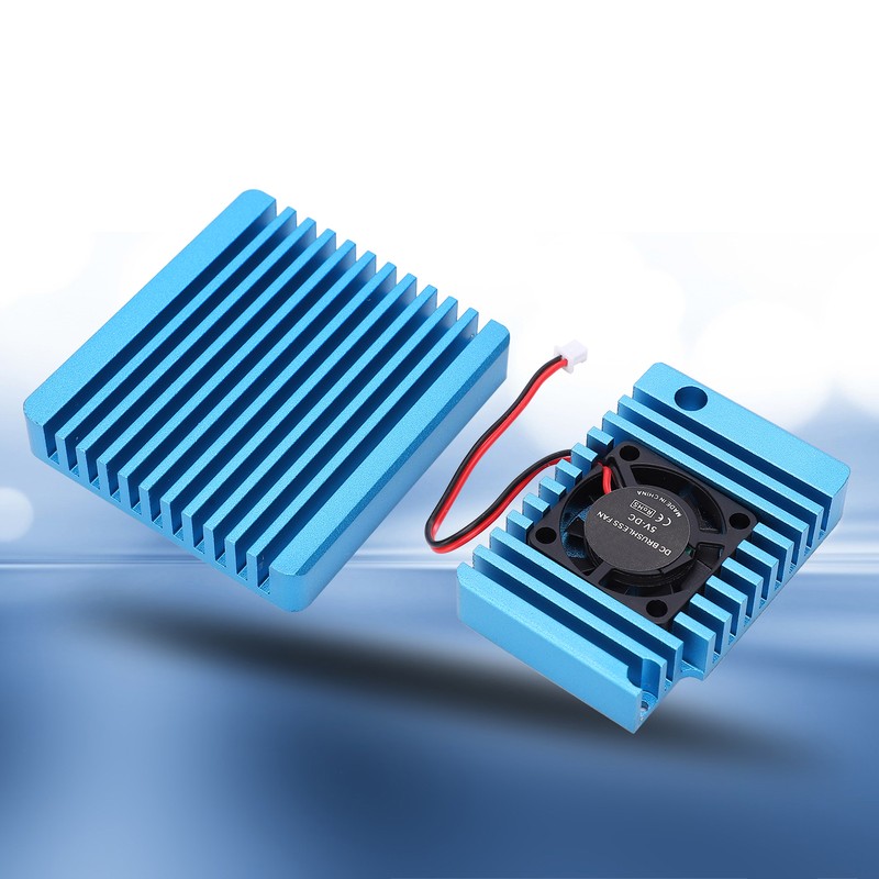 Aluminum Alloy Heat Sink Radiator with Mini Cooling Fan Heat