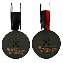 FJA Products Royal Quiet Deluxe Twin Spool Combo Pack Typewriter Ribbon - 2 Pack