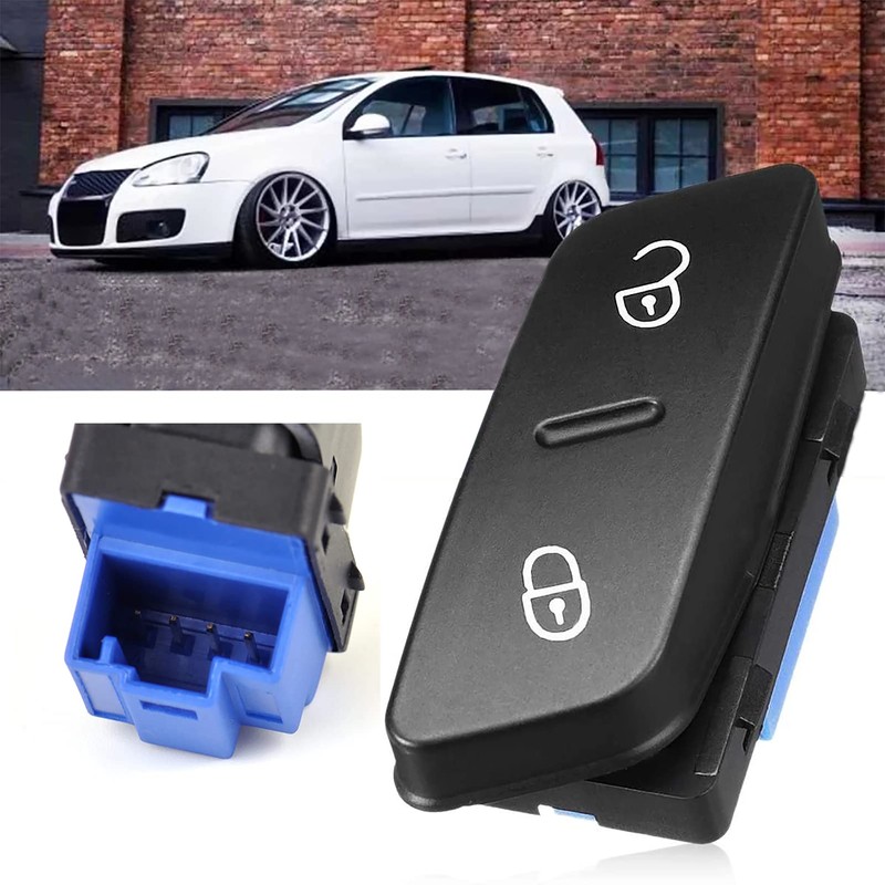 FanPaYY Driver Side Door Lock Switch Central Locking Button 1K0962125B