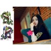 THE FANTASY ymx259 Dragon Tattoo Stickers, Unisex, For Ages 3