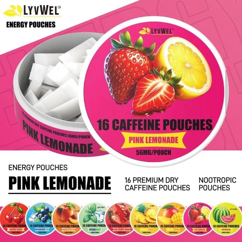 LyvWel Energy Pouches (1 Pack) (56mg fuel/pouch) energy Decky +
