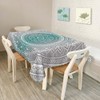 Walmsco Tablecloth Gradient Mandala Pattern Decor For Dining Room Kitchen