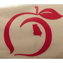 Georgia Peach Pride Sticker