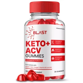 Blast Keto ACV Gummies, Max Strength Formula, BlastKeto + ACV Gummies (1 Pack)