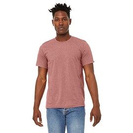 Bella + Canvas Unisex Sueded T-Shirt XL HEATHER MAUVE