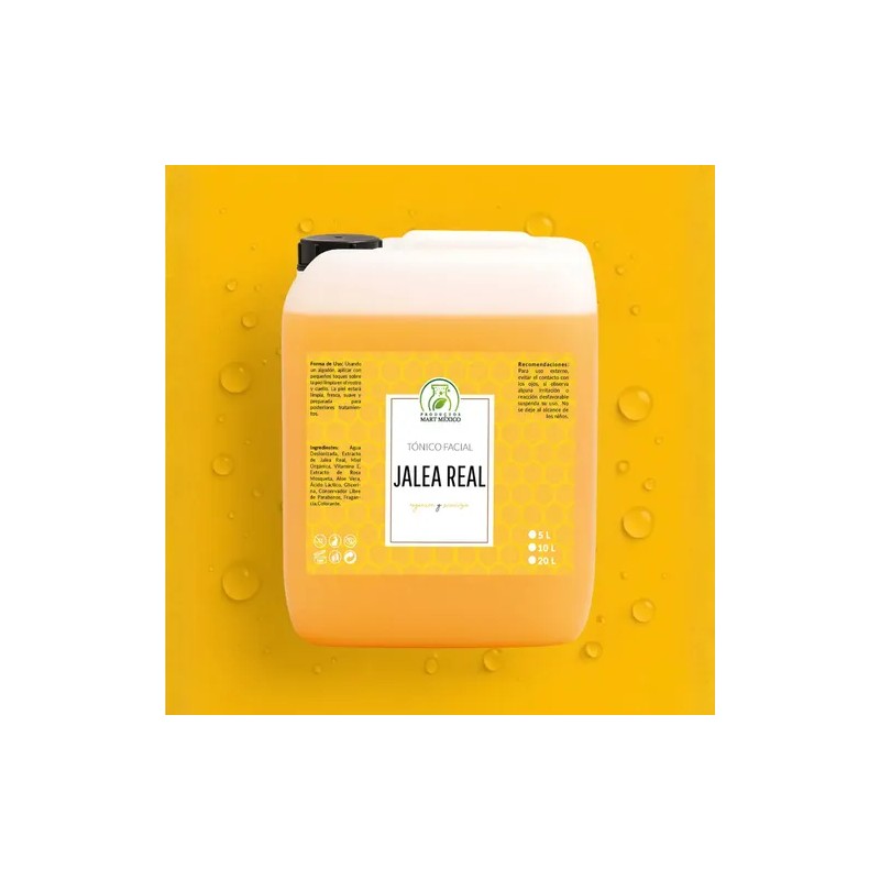 Tónico Jalea Real Facial Regenera - Antioxidante 5 Litros Todo