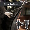 Pack of 50 plastic rivets for fastening, expansion rivets, plastic