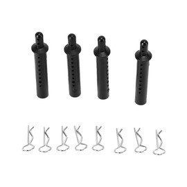 Body Post Mount Column, Easy Installation Stable Protective Raiser Car Shell Column Lightweight with R Pins for 1/10 RC Car