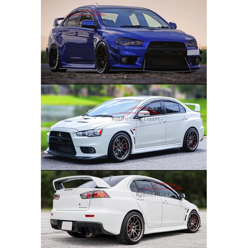 Fits for 2008-2017 Mitsubishi Lancer EVO X JDM 3D Mugen