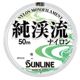 Sunline Pure Mountain Stream Nylon, Clear, 166.3 ft (50 m), No. 0.4