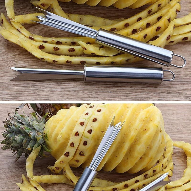 Pineapple Eye Peeler Remover Tool, Stainless Steel Multipurpose Pineapple Eye