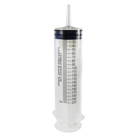 Romed Bladder Syringe Wound Syringe 3-Piece with Luer Attachment 200 ml (Pack of 1)