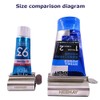 Toothpaste Key, NEEMAY Toothpaste Dispenser,Toothpaste Tube Squeezers, Metal Toothpaste Rollers,